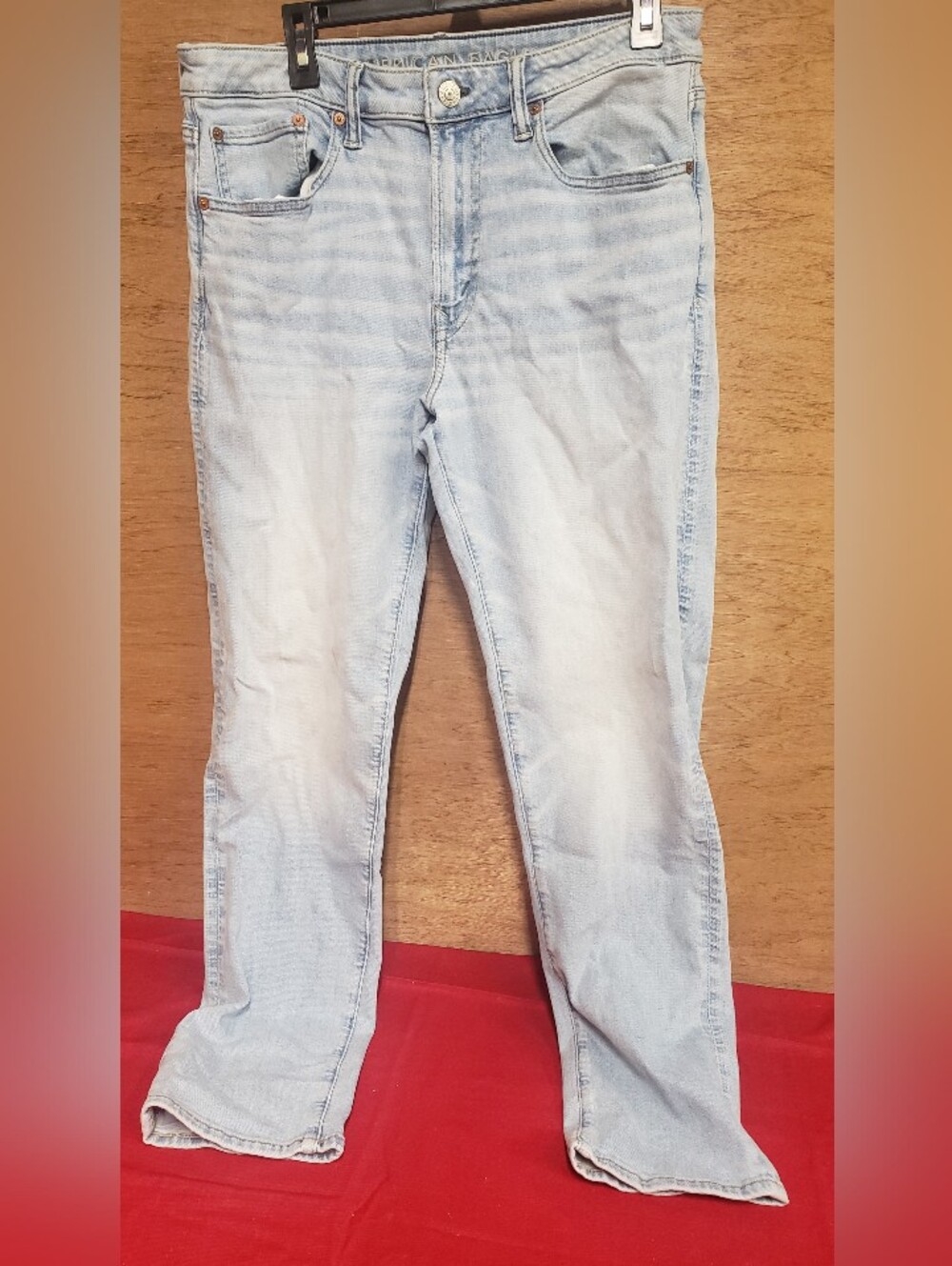 Mens American Eagle Airflex+ Lightwash Jeans 34/34